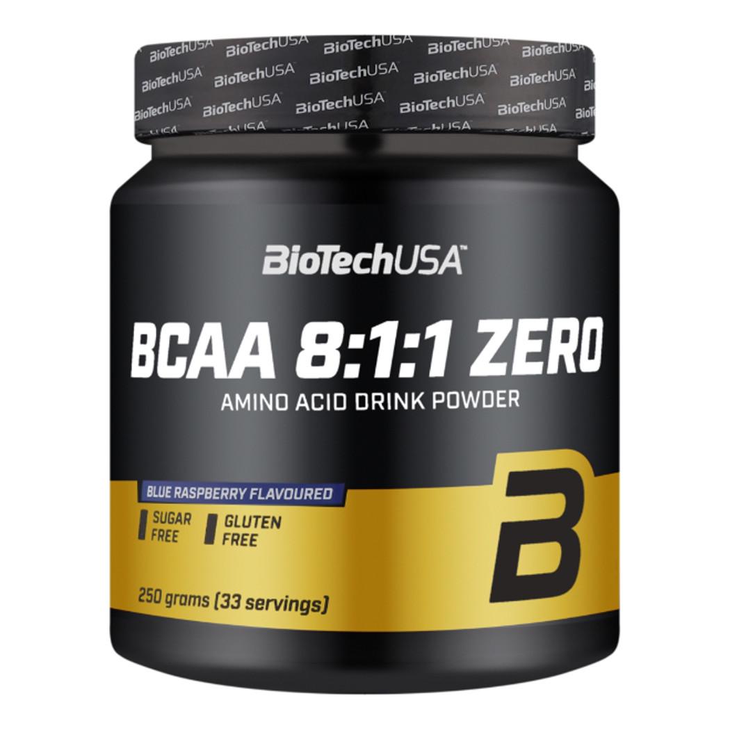 Аминокислота BioTech USA BCAA 8:1:1 Zero 250 г голубая малина 250 г (07832-01)