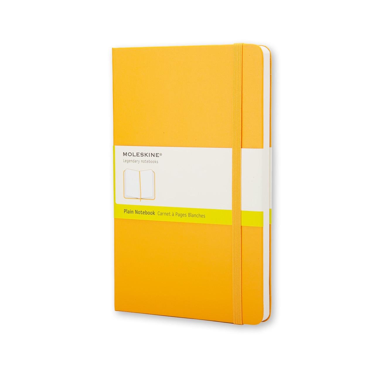 Блокнот Moleskine Classic карманный 192 страницы нелинованный 9х14 см Желтый