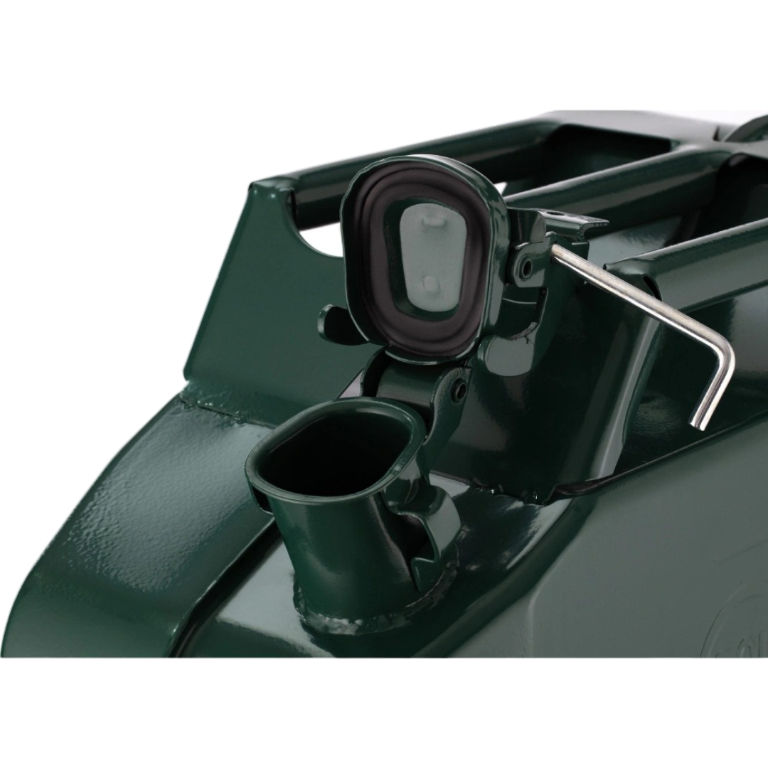 Канистра топливная 2E JCM20V металлическая вертикальная 0,8 мм 20 л Зеленый (634905) - фото 2 Канистра топливная 2E JCM20V металлическая вертикальная 0,8 мм 20 л Зеленый (634905) - фото 2