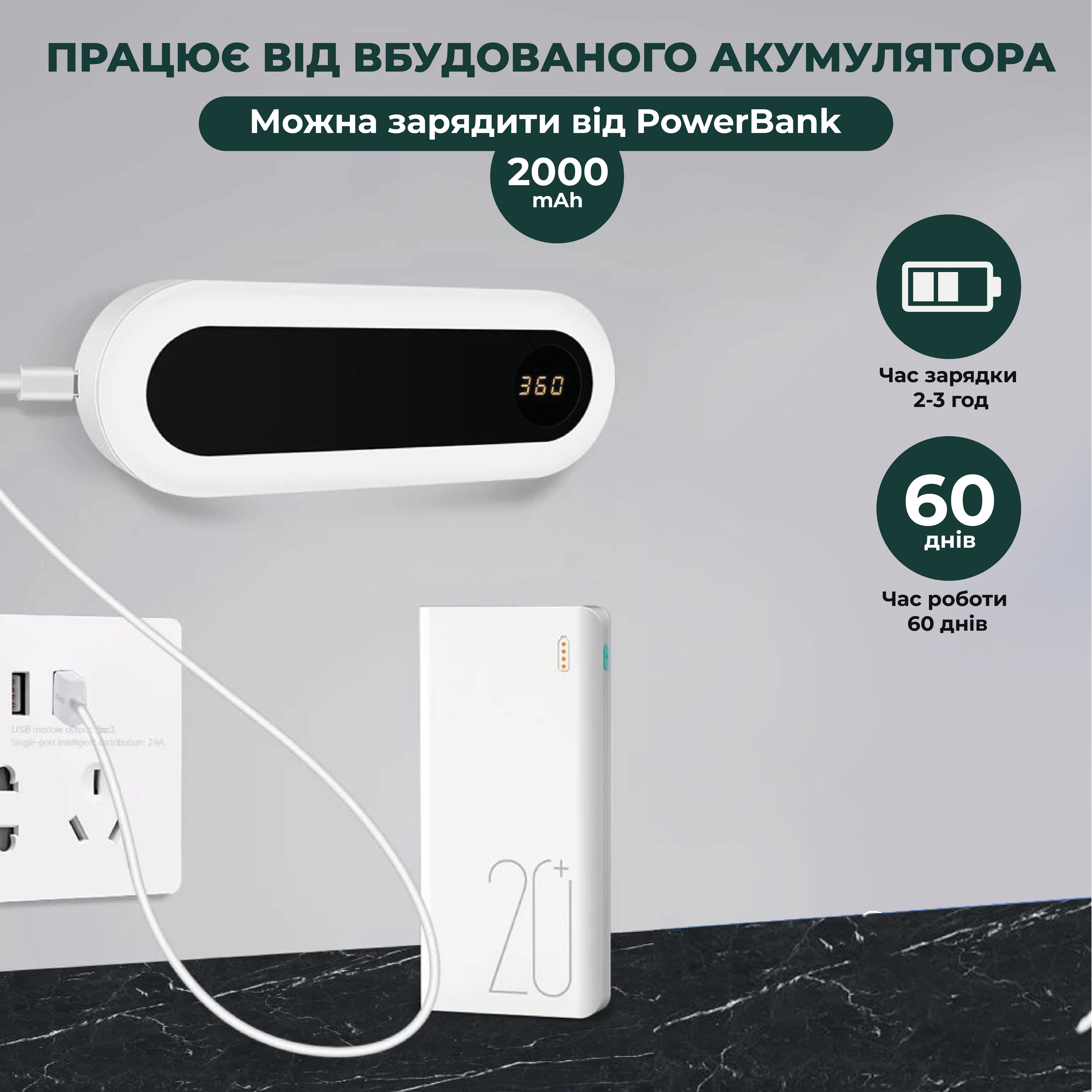 Тримач та дезінфектор зубних щіток настінний SBTR з УФ-стерилізатором (QF-214) - фото 8 Тримач та дезінфектор зубних щіток настінний SBTR з УФ-стерилізатором (QF-214) - фото 8