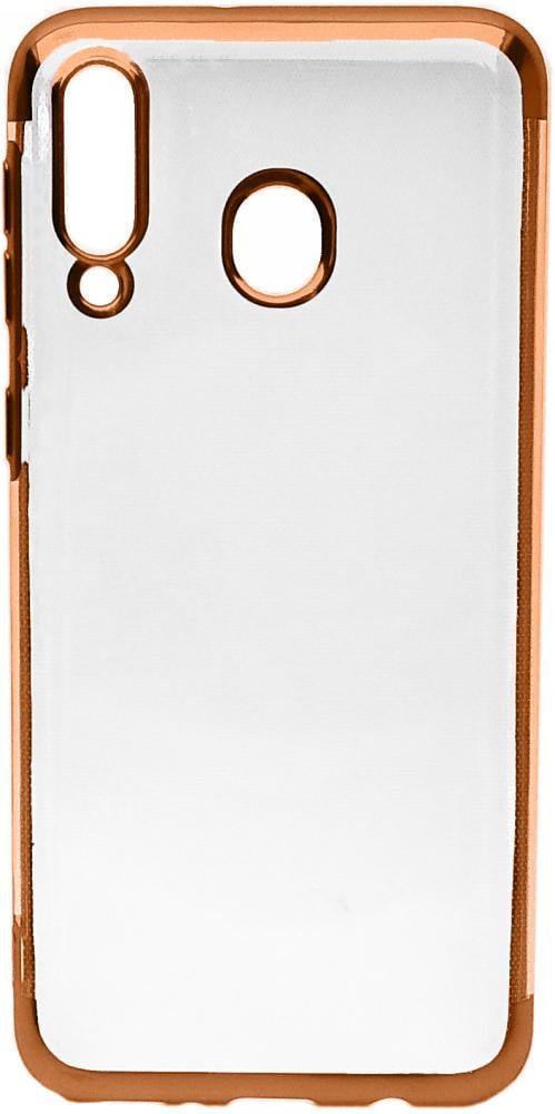 Силиконовый чехол с рамкой Samsung Galaxy M30 M305 UltraColor Pink (09754-31)