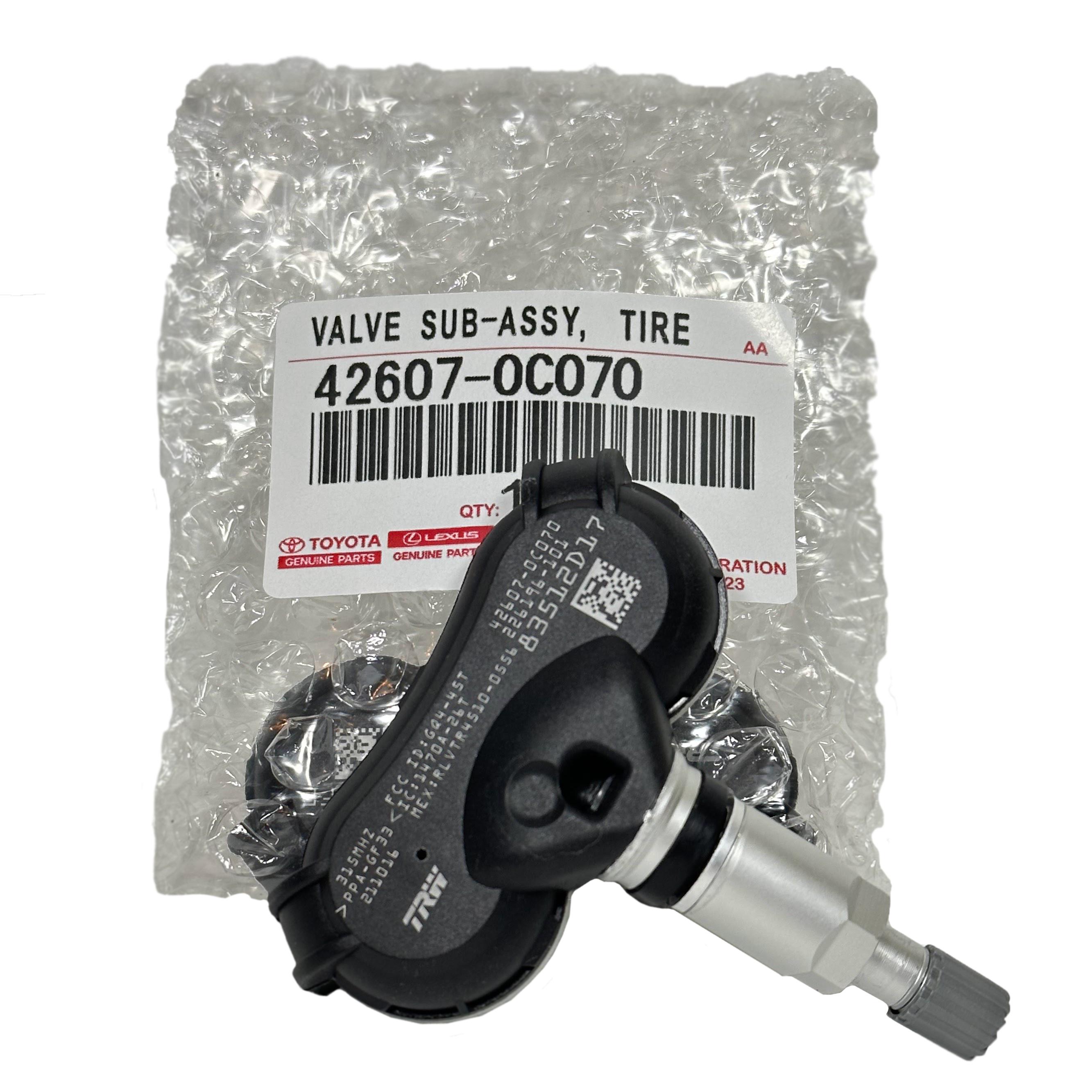 Датчик TPMS тиску в шинах TOYOTA 42607-0C070/42607-08010