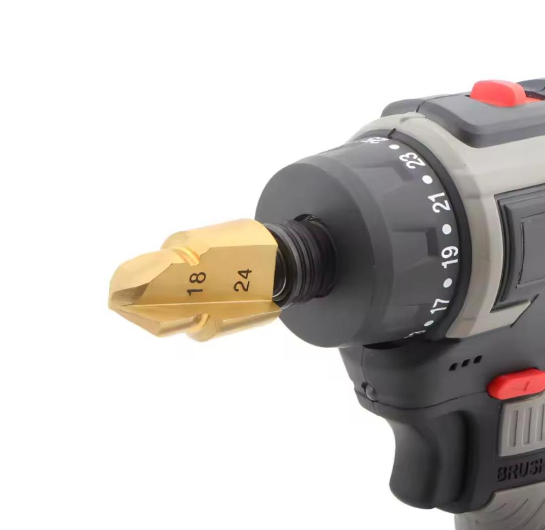 Набір ступенчатих свердл для пластикових труб 3 шт. - фото 4 Набір ступенчатих свердл для пластикових труб 3 шт. - фото 4