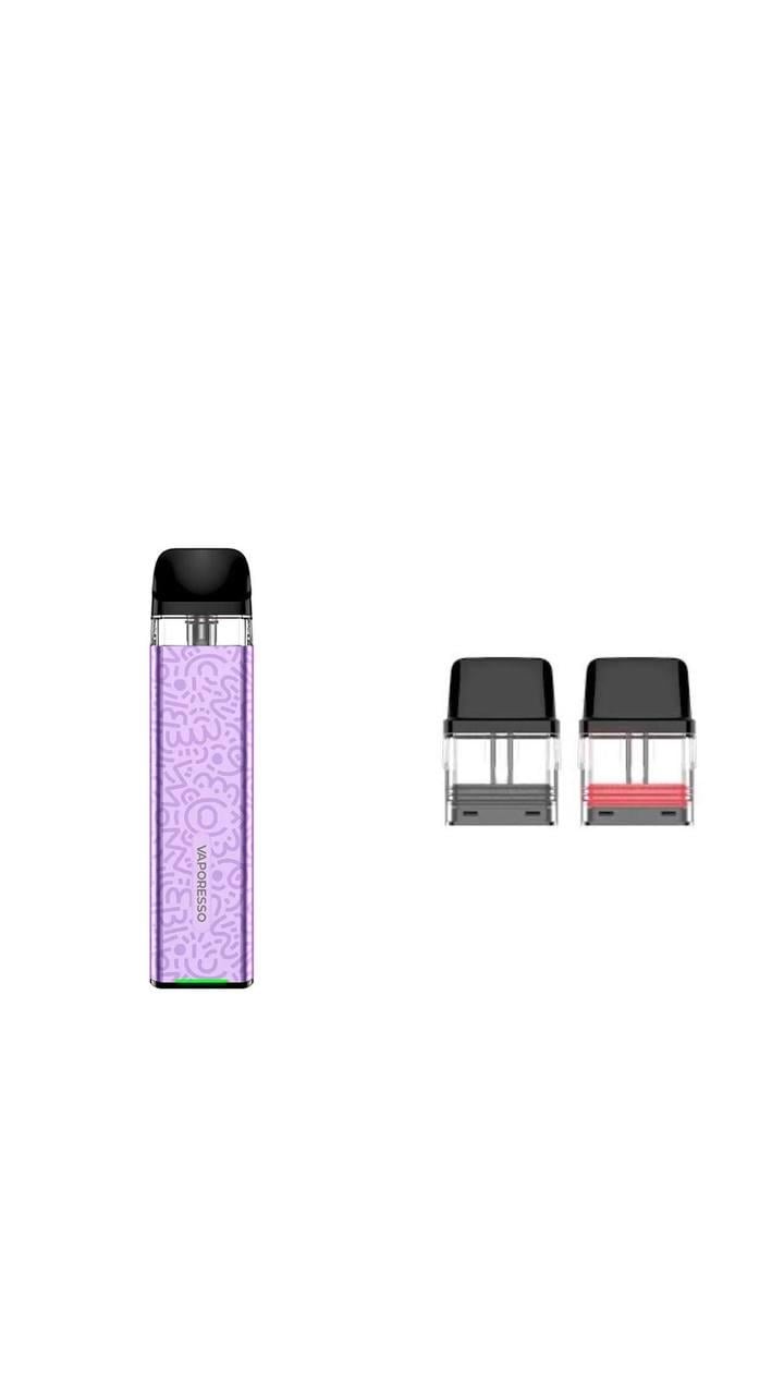 Электронная сигарета Vaporesso Xros 3 mini с двумя картриджами без жидкости Lilac Purple (18954227)