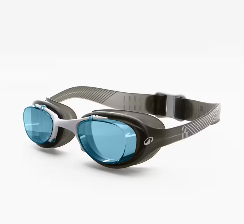 Очки для плавания Nabaiji XBASE светлая линза Серый (2604232955)