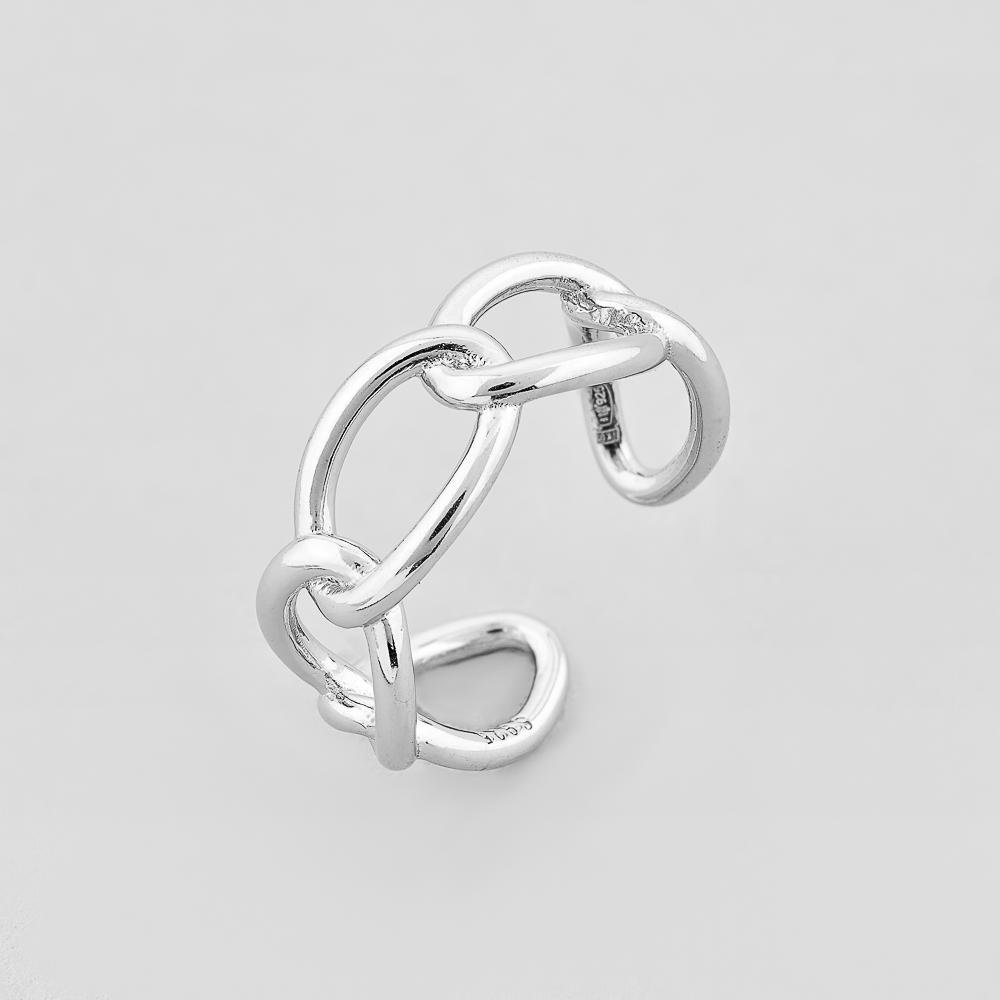 Серебряное кольцо Minimal Эволюция р. 17 (FR16289-17)