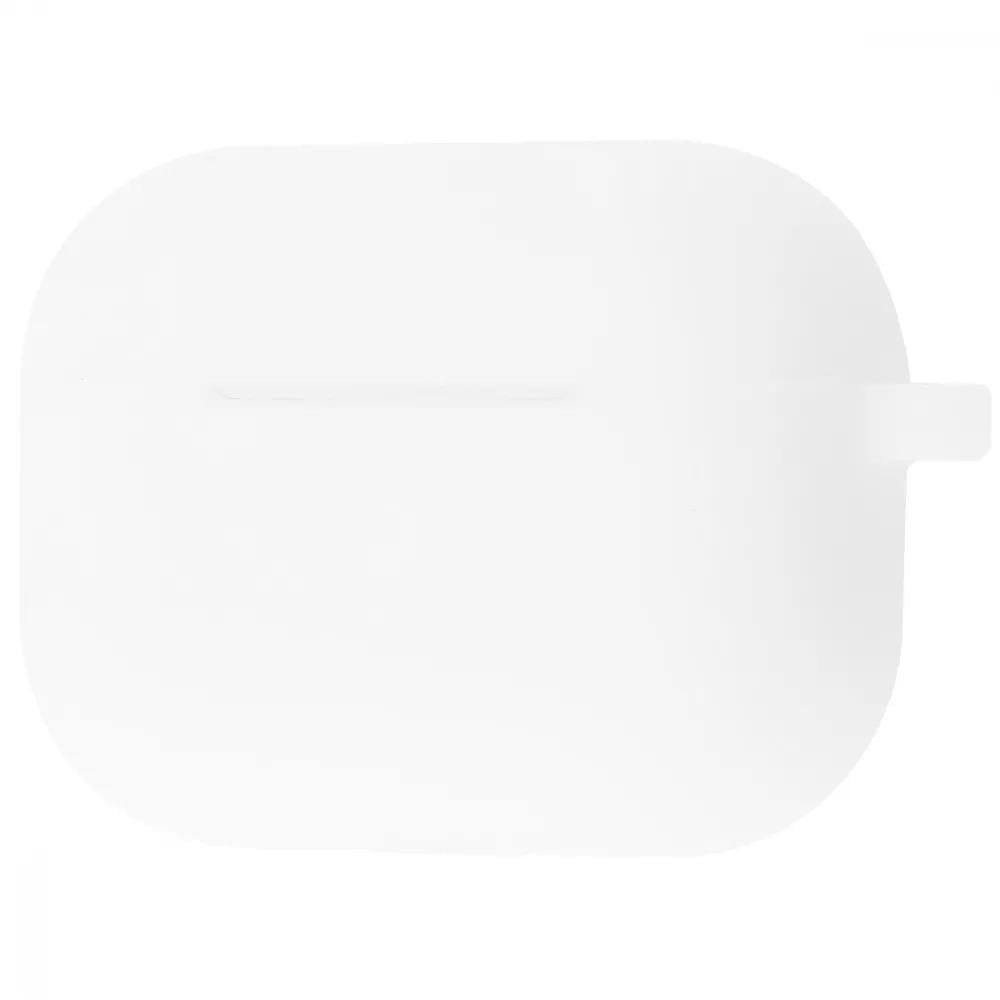 Чохол Silicone Case New для навушників AirPods Pro з карабіном Luminescent White (985c54bc)