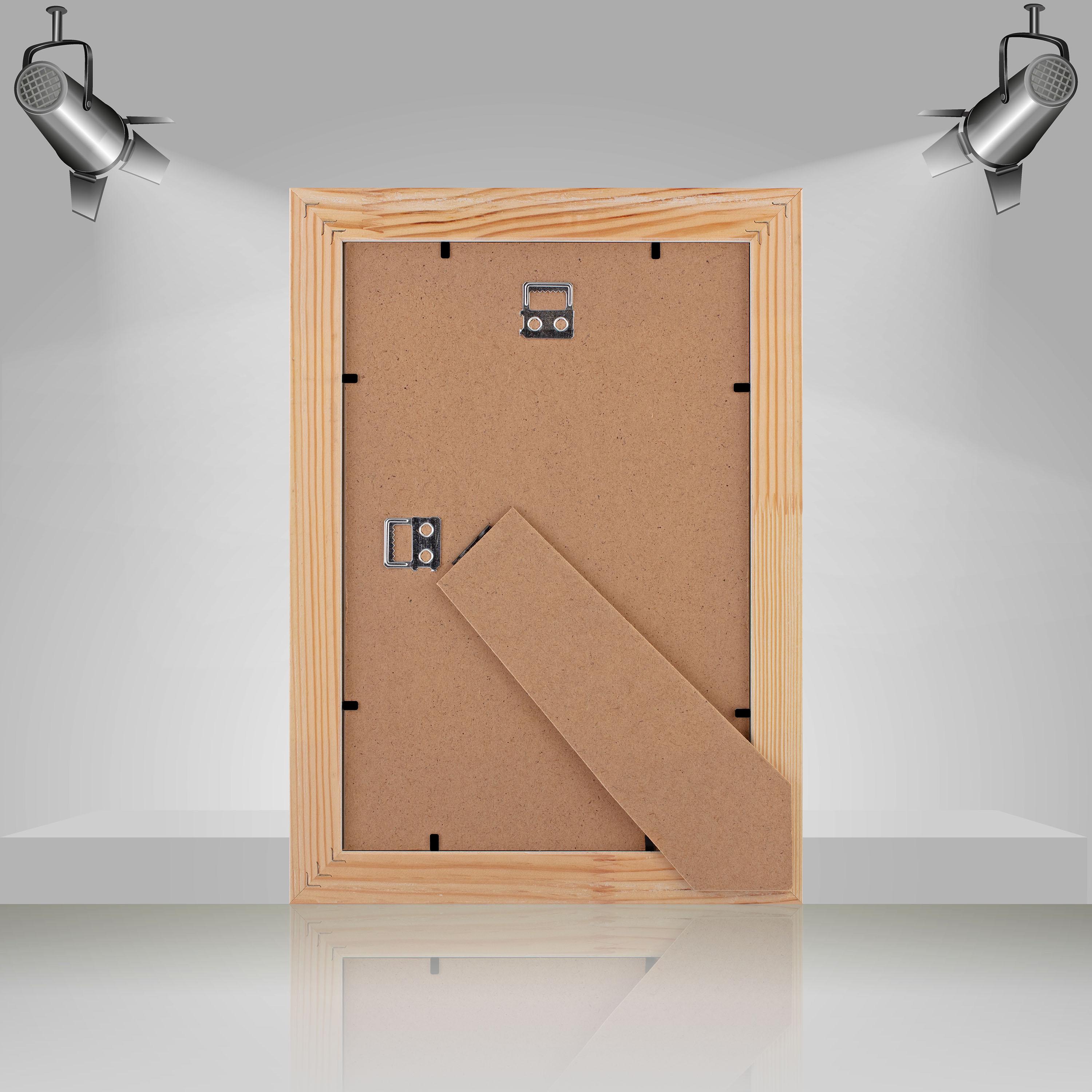 Фоторамка дерев'яна EmojiFrame 20х30 см AH3322-02 антиблікове скло 2 мм з ніжкою Фіолетовий - фото 4 Фоторамка дерев'яна EmojiFrame 20х30 см AH3322-02 антиблікове скло 2 мм з ніжкою Фіолетовий - фото 4