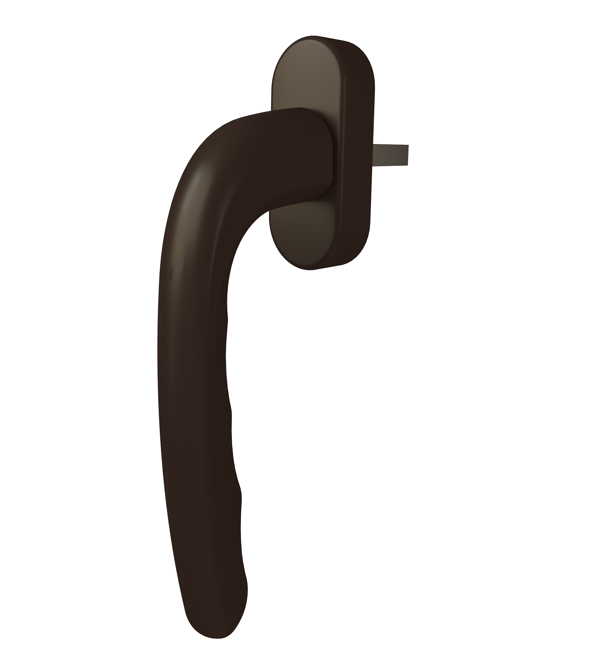 Ручка віконна ASTEX Titan Коричневий