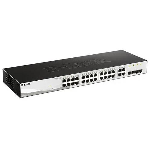 Коммутатор D-Link DGS-1210-28/FL 24xGE 2xSFP L2 10000 байт 32 Мб (588121) Коммутатор D-Link DGS-1210-28/FL 24xGE 2xSFP L2 10000 байт 32 Мб (588121)