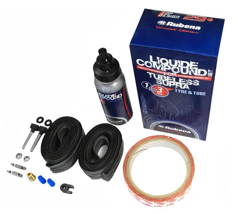 Набор Rubena Mitas Tubeless Supra FULL SET 26" для установки бескамерных шин