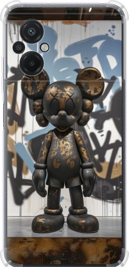 Чехол на Xiaomi Poco M5 Bronze kaws v2 (6098sp-2767-42517)