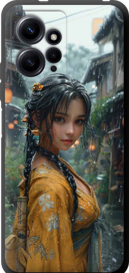 Чехол на Xiaomi Redmi Note 12 4G Anime-girl (6133b-3021-42517)