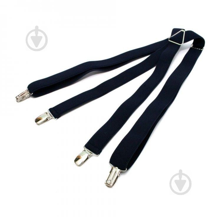 Подтяжки Gofin suspenders Х Образные Темно-синие (Pbxx-5909)