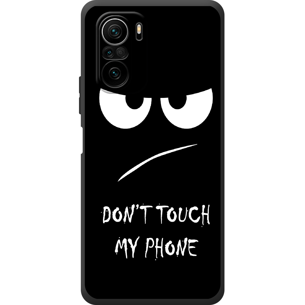 Чехол Boxface Xiaomi Mi 11i Don't Touch my Phone Черный силикон (42102-up535-44200) - фото 1