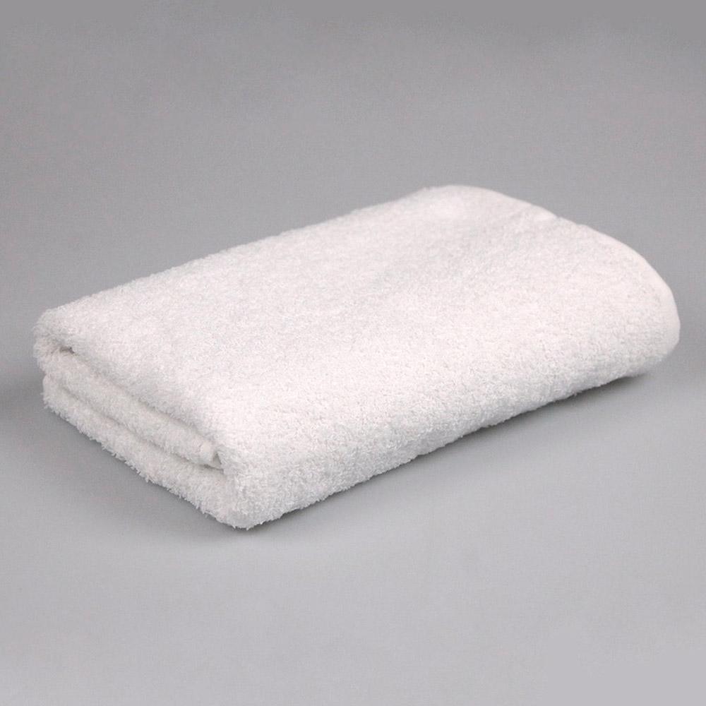 Банное махровое полотенце GM Textile 100х150 см Белый