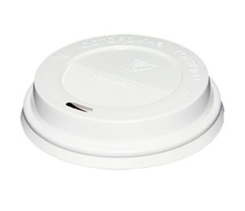 Крышка для бумажных стаканов 350 мл 90 мм 50 шт. Белый Крышка для бумажных стаканов 350 мл 90 мм 50 шт. Белый