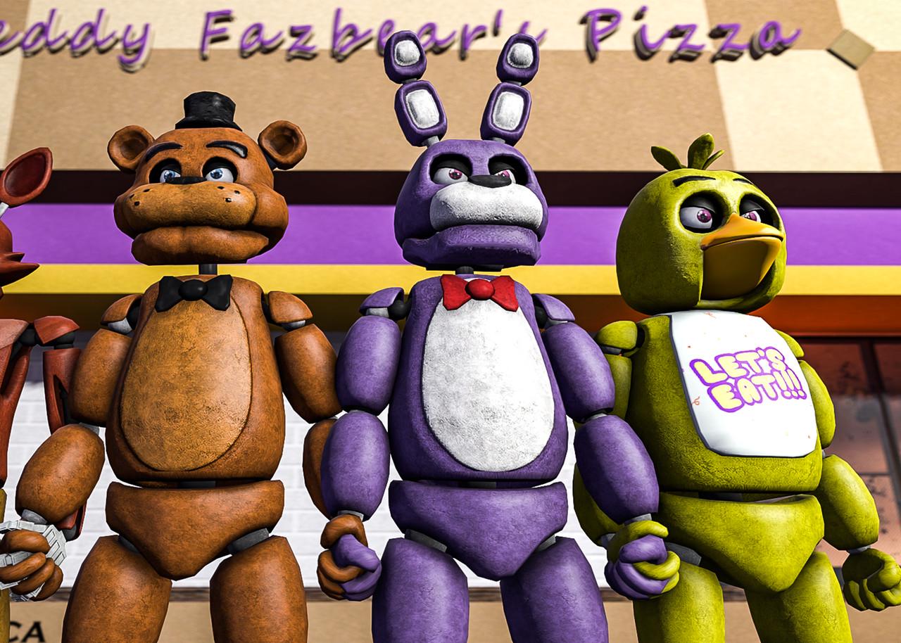 Картина GeekLand Five Nights at Freddys Poster 60х40 см (FN 09.037)