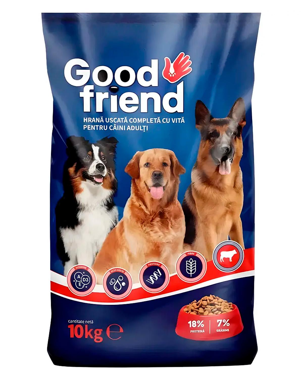 Корм для собак сухой Good Friend со вкусом говядины для всех пород 10 кг (382780881)