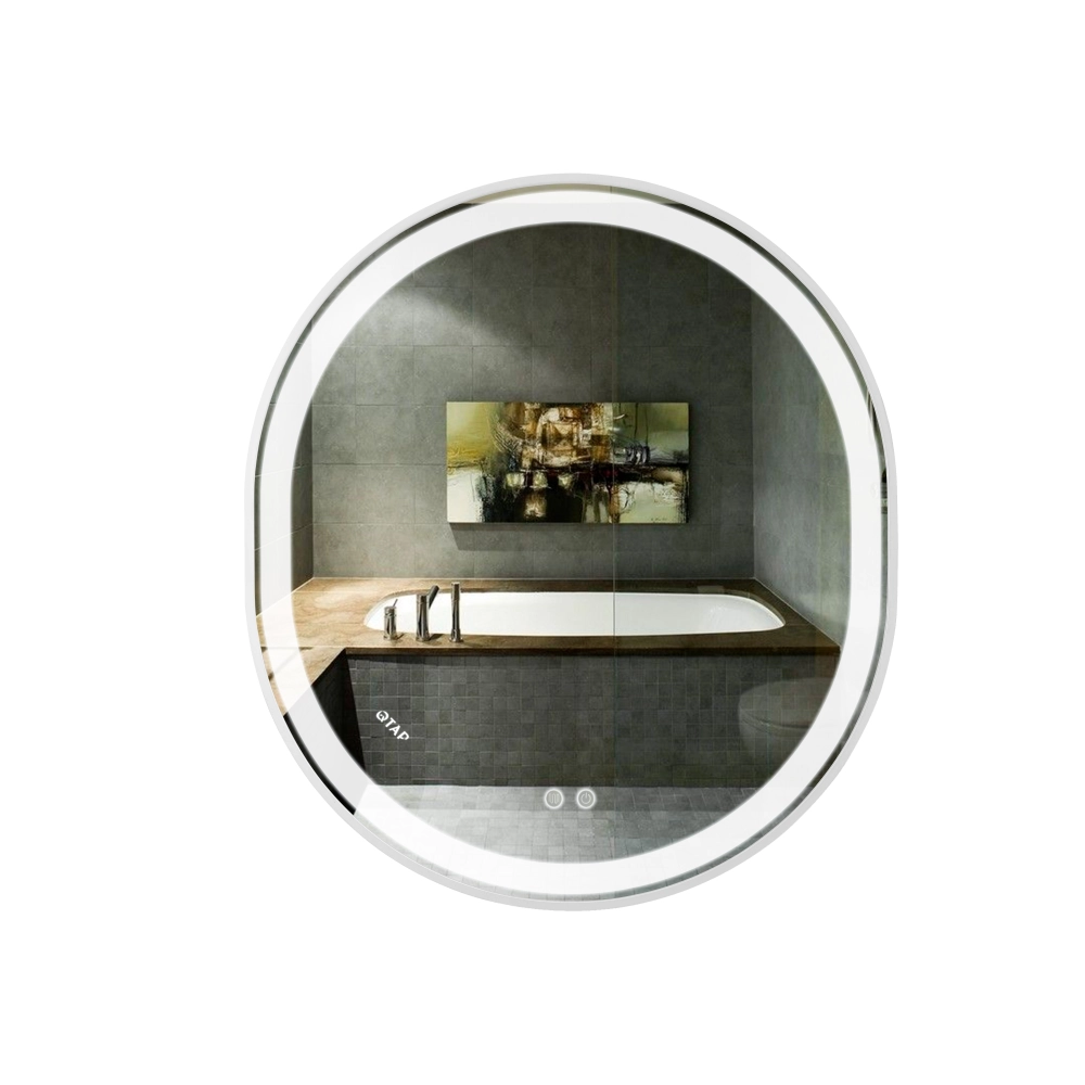 Зеркало Qtap Gemini Reverse с LED-подсветкой/антизапотеванием/димером 800х700 мм (SD00052318)