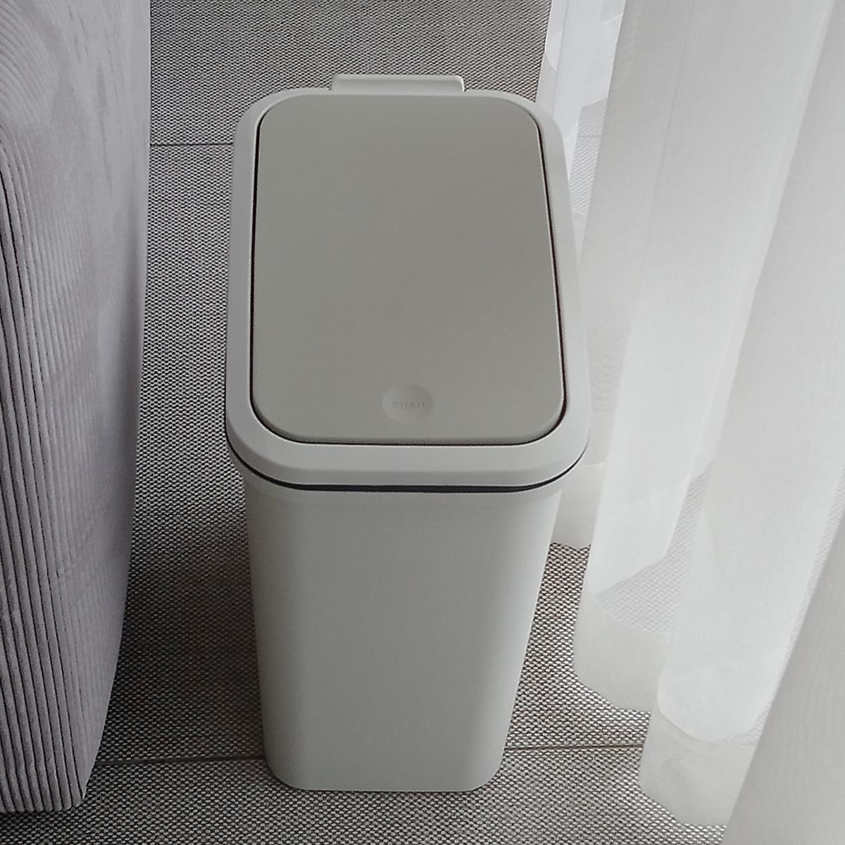 Ведро для мусора MVM BIN-04 10L GRAY с крышкой 10 л Серый (211356) - фото 6 Ведро для мусора MVM BIN-04 10L GRAY с крышкой 10 л Серый (211356) - фото 6