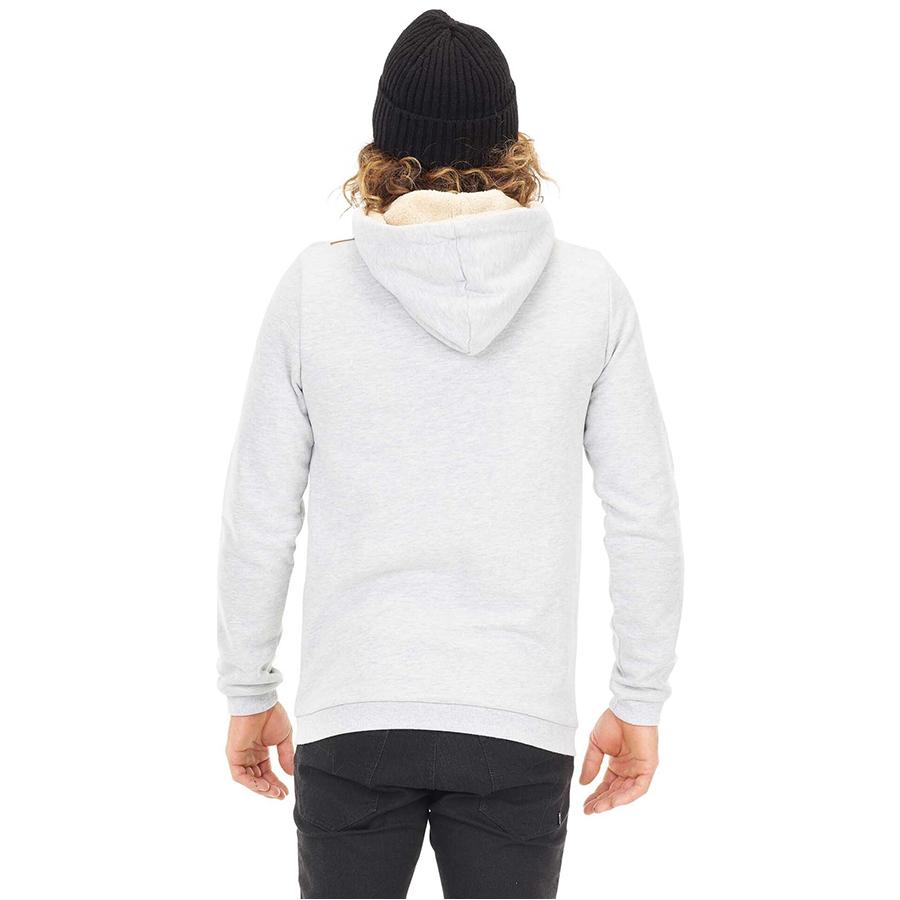 Толстовка Picture Organic Woody Hoody L Grey melange - фото 4