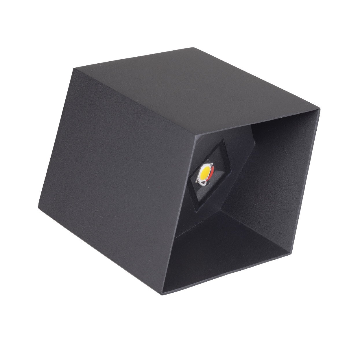 Світильник вуличний Brille AL-600/2х5W NW LED IP54 BK (34-401)