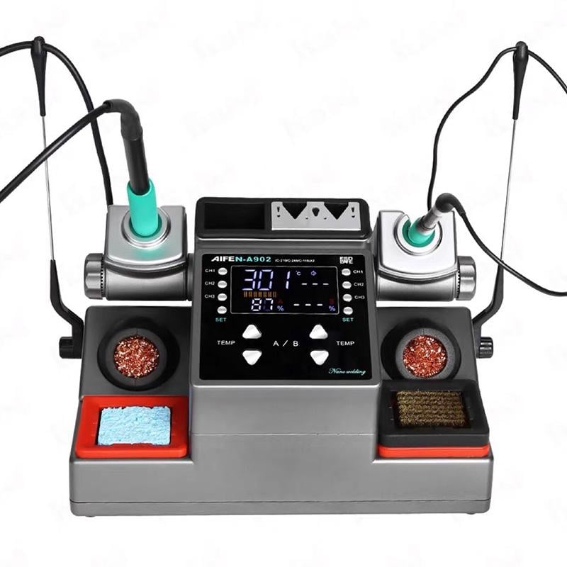 Паяльная станция прецизионная Aifen A902 C210+C245 2 JBC 100-450 °C 350 Вт (2000996186045)