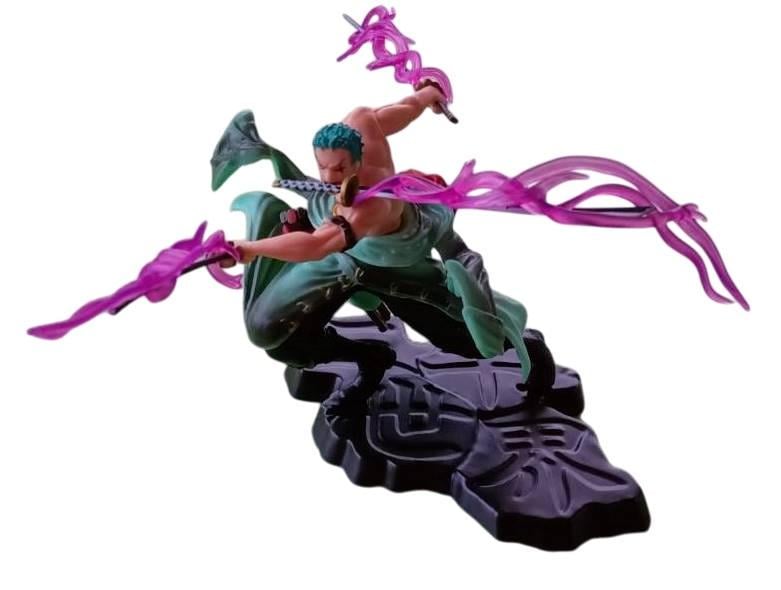 Фигурка Roronoa Zoro из аниме One Piece ПВХ статуэтка с подставкой 10 см (415)