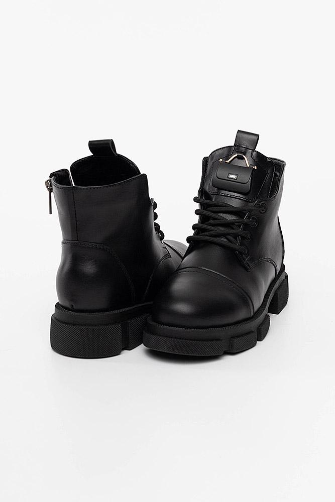 Черевики дитячі зимові ЦБ-00192869 для дівчинки р. 34 Чорний (29086065) - фото 4 Черевики дитячі зимові ЦБ-00192869 для дівчинки р. 34 Чорний (29086065) - фото 4