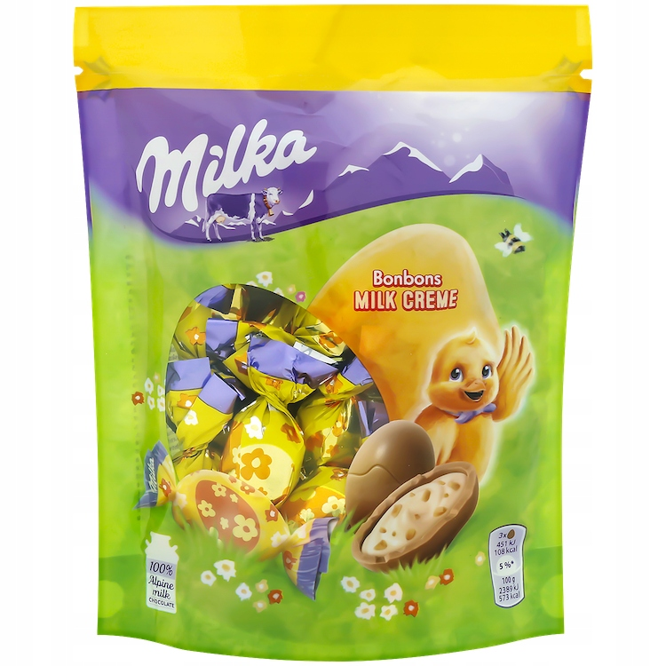 Конфеты шоколадные Milka Bonbons Milk Creme 86 г (1752917049)