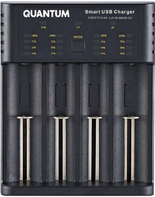 Зарядний пристрій Quantum QM-BC4040 4-slot (USB)