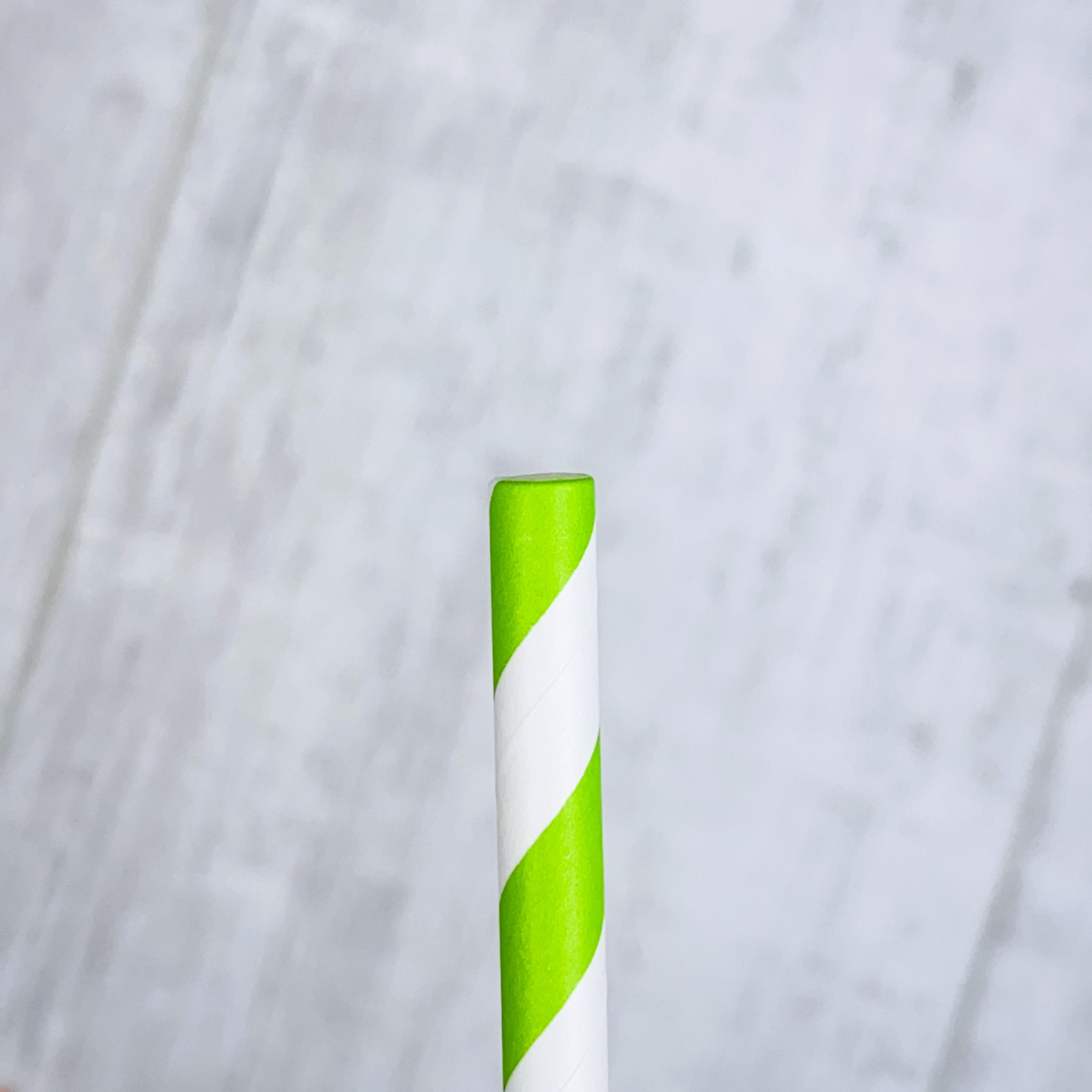 Бумажные эко трубочки Olin & Olin ля коктейлей/напитков 25 шт. Белый/Зеленый - фото 4 Бумажные эко трубочки Olin & Olin ля коктейлей/напитков 25 шт. Белый/Зеленый - фото 4