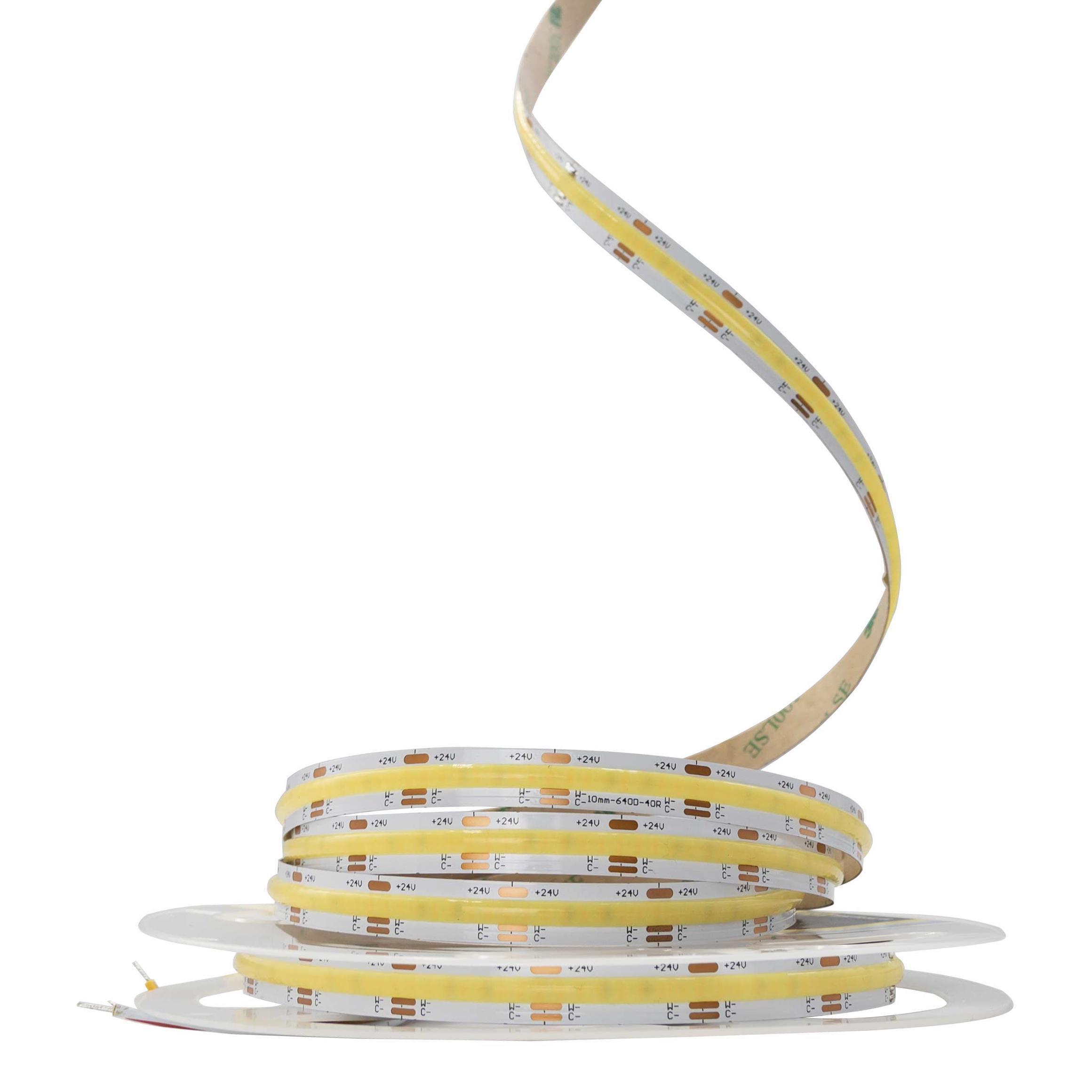 Светодиодная лента Prolum COB 640 LED IP20 Series-SG 24V Теплый Белый (28522753)