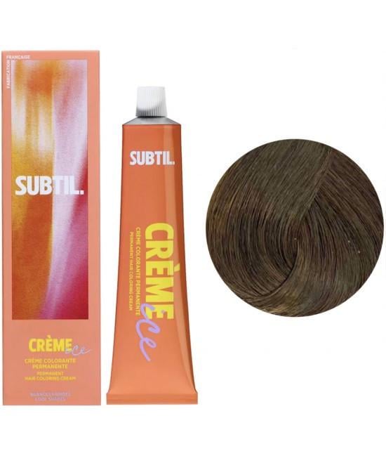 Краска для волос устойчивая Subtil Creme Permanent Hair Color 5 Светлый шатен 60 мл
