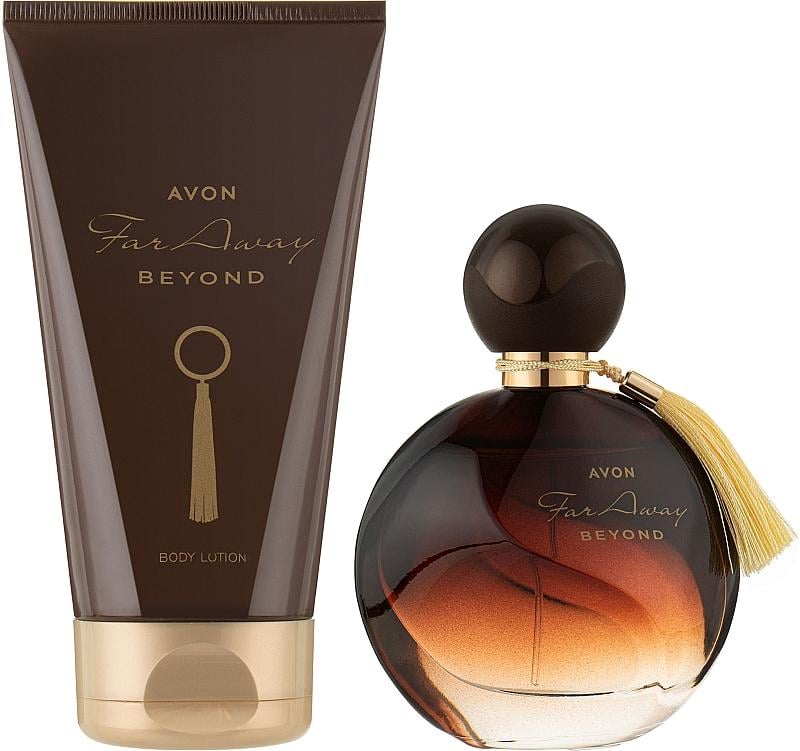 Набор женский парфюмированный Avon Far Away Beyond 2в1 50/150 мл (AV35079)