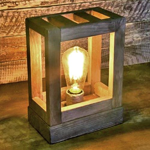 Светильник настольный из дерева Марквил Мокко (НСС-002010)