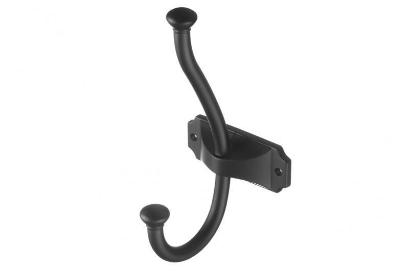 Крючок мебельный GTV CRAFT Черный матовый (WZ-CRAFT-20М) Крючок мебельный GTV CRAFT Черный матовый (WZ-CRAFT-20М)