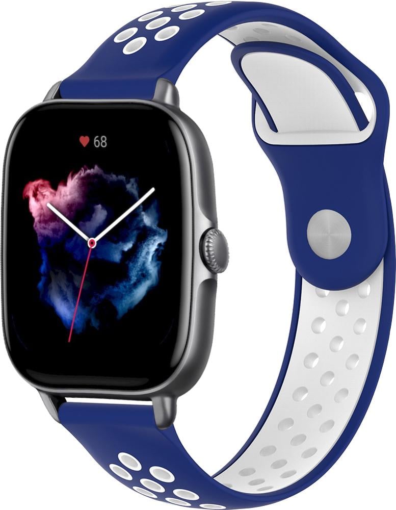 Ремешок Sport для Amazfit GTS 3 Blue White (25323-62)