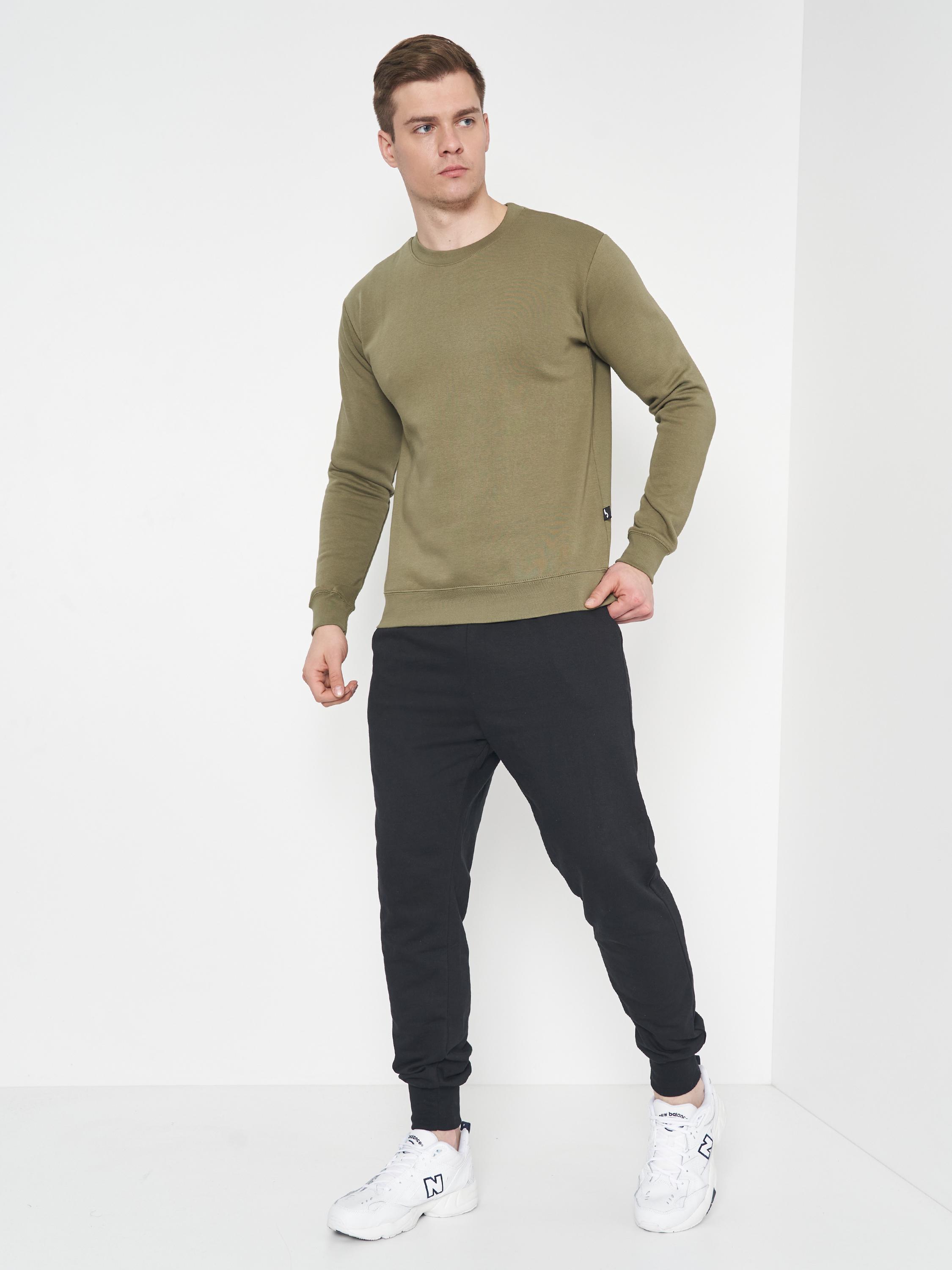 Реглан Joma 102107.474 Montana Sweatshirt L Khaki (8424309421809) - фото 3