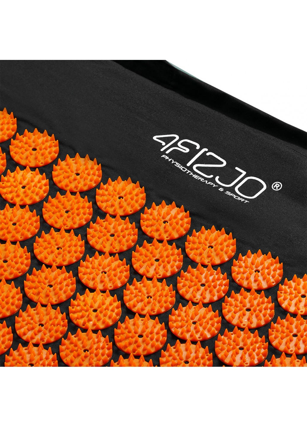 Набор массажный Eco Mat с аппликатором Кузнецова 128x48 см Черно/Оранжевый (4FJ0049) - фото 3