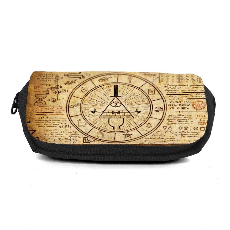 Пенал школьный Gravity Falls GFS-001 Черный (1468272874)