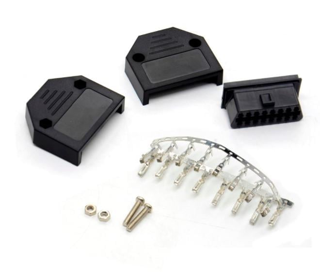 Діагностичний роз'єм-колодка OBD2 16 pin мама (1357272083)