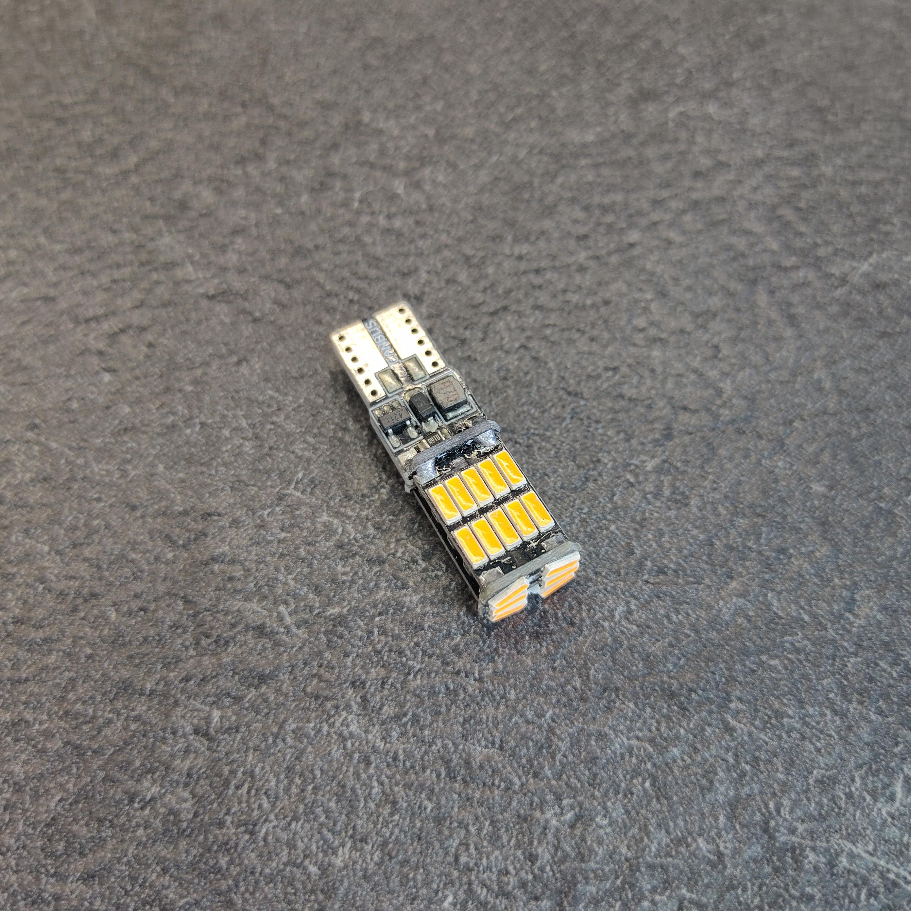 Автолампа T10 WY5W W2,1x9,5d 26SMD 4014 Canbus LED Жовтий (518STORE3) Автолампа T10 WY5W W2,1x9,5d 26SMD 4014 Canbus LED Жовтий (518STORE3)