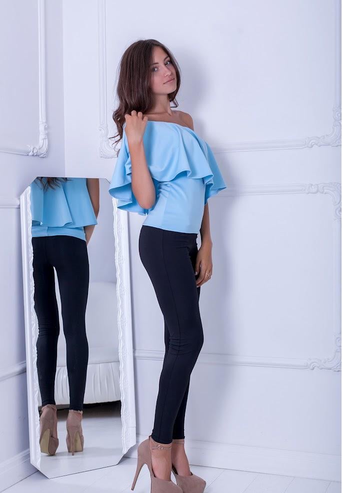 Блузка женская Podium Milena 18475-BLUE XS Голубой