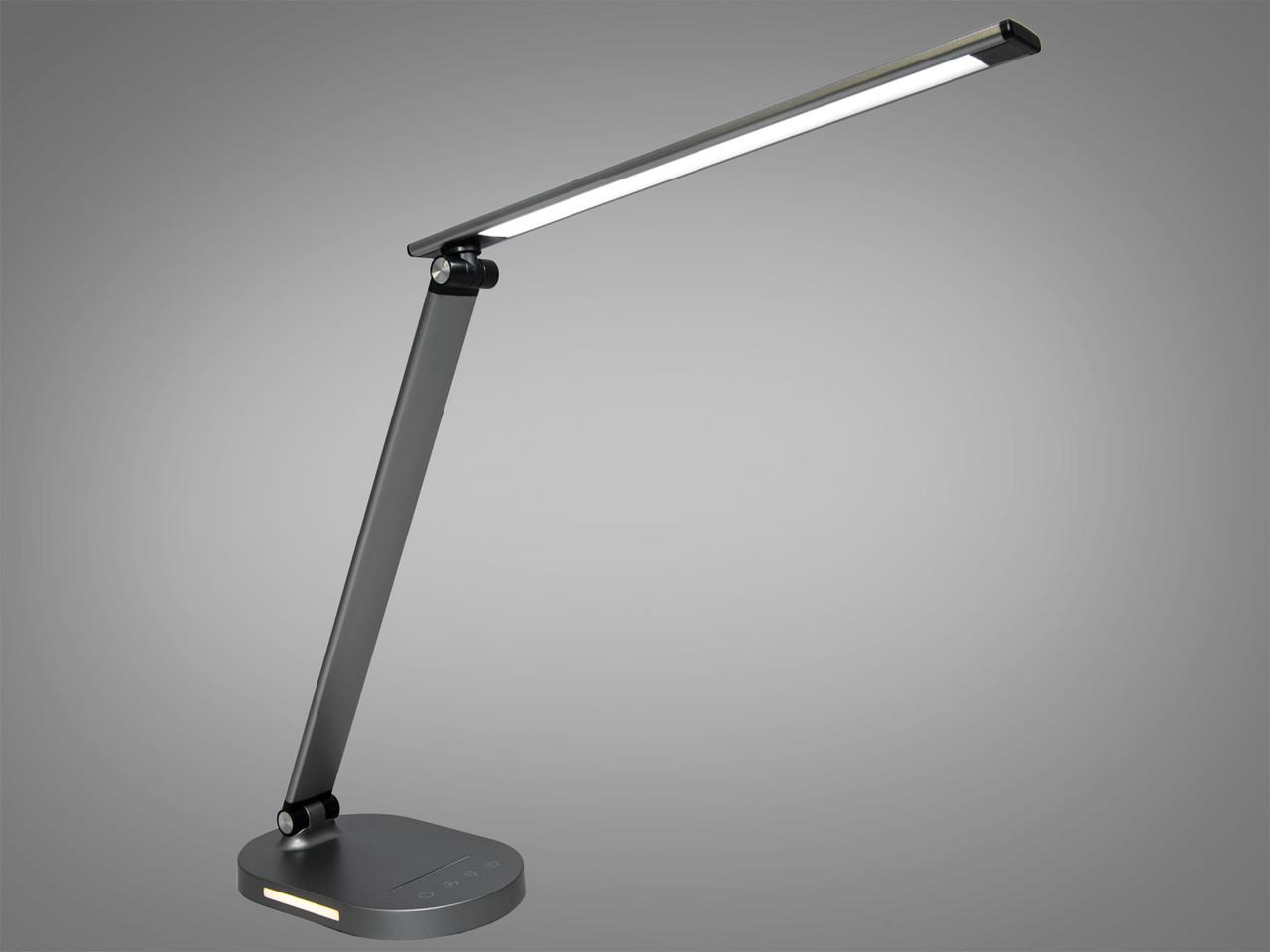 Настільна лампа світлодіодна 6W 5503GR-LS Сірий (2140355300) - фото 1 Настільна лампа світлодіодна 6W 5503GR-LS Сірий (2140355300) - фото 1