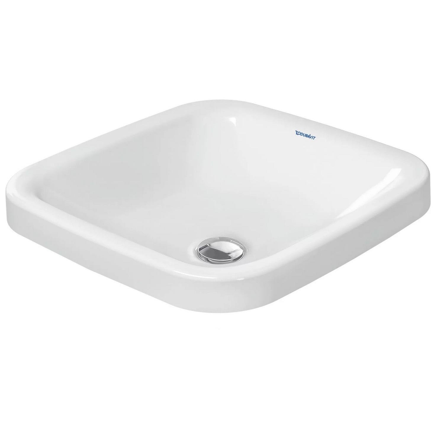 Умивальник врізний DURAVIT DuraStyle 0372430000 430x430x125 мм Білий (112978)