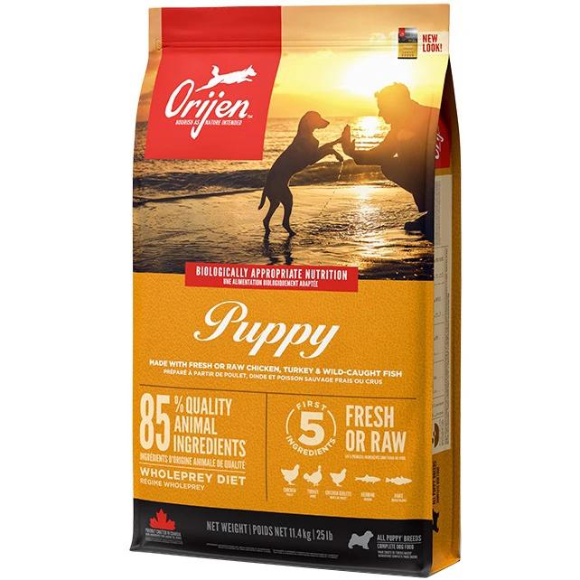 Корм сухой Orijen Puppy для щенков всех пород с курицей и индейкой 11,4 кг (o18012)
