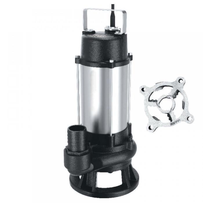 Насос фекальний KOER WFD15-14-1.5N 1,5 кВт 220 В H 19,5 Q 450 л/хв (OL-KP3138) - фото 2