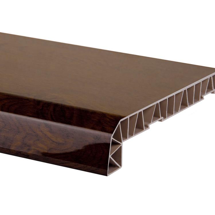 Подоконник Ganz ПВХ 300х1000х20 мм Орех глянцевый (25243714) - фото 3 Подоконник Ganz ПВХ 300х1000х20 мм Орех глянцевый (25243714) - фото 3